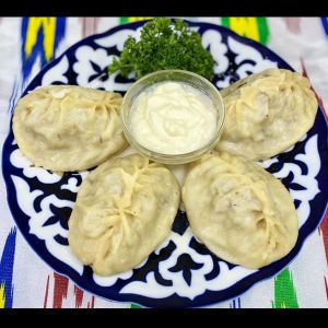 Манты на пару