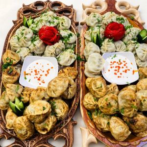 Праздничный манты